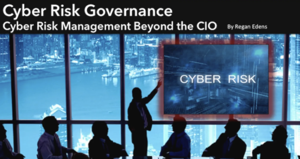 Cyber Risk Governance Cyber Risk Management Beyond The Cio Dtc Global