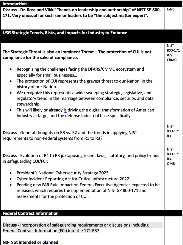 Regan Edens Interview of DR. Ron Ross for NIST SP 800-171 and CMMC Certification