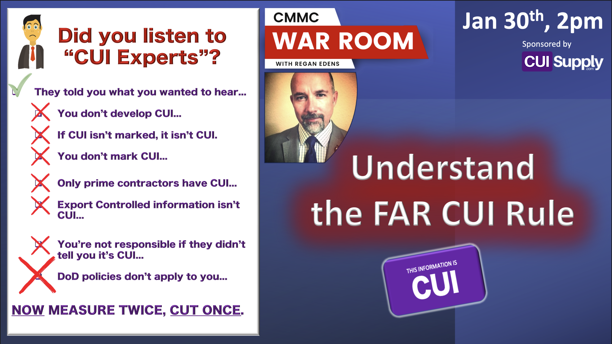 Understanding the New FAR CUI Rule<br />
#LEARNMORE #AVOIDRISK #CUI #CMMC #DOD #DoDCIO #DIBCAC  #CISC #ReganEdens #CMMCWarRoom #DTCGlobal #CUISupply #SMU</p>
<p>#defenseindustry<br />
#DefenseTech<br />
#ManufacturingDefense<br />
#DefenseContracting<br />
#DefenseInnovation<br />
#AerospaceDefense<br />
#MilitaryTechnology<br />
#DefenseSolutions<br />
#nationalsecurity<br />
#DefenseEngineering </p>
<p>